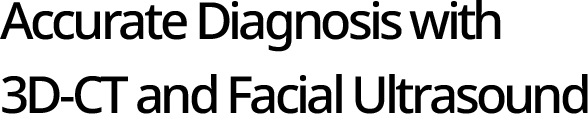 Accurate Diagnosis with 3D-CT and Facial Ultrasound